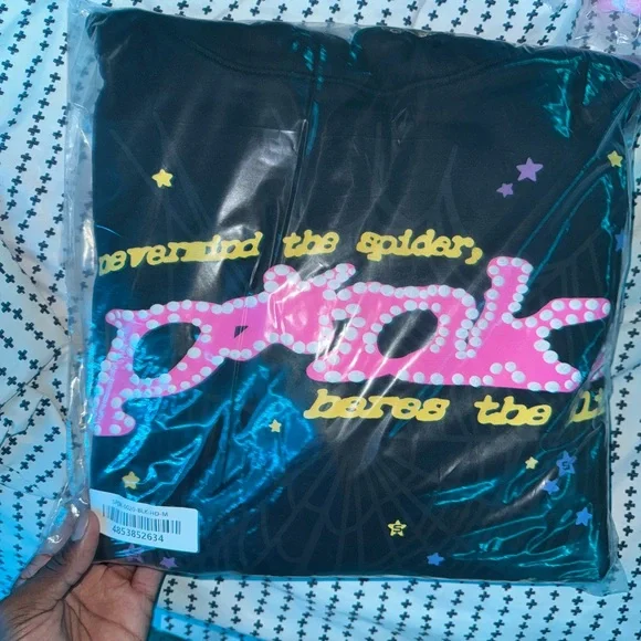 Spiderman Black and Pink Shirt Jacket